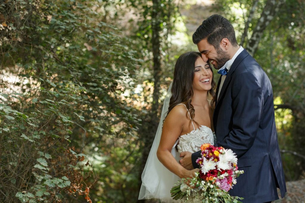 Wedding photoshoot bride and groom